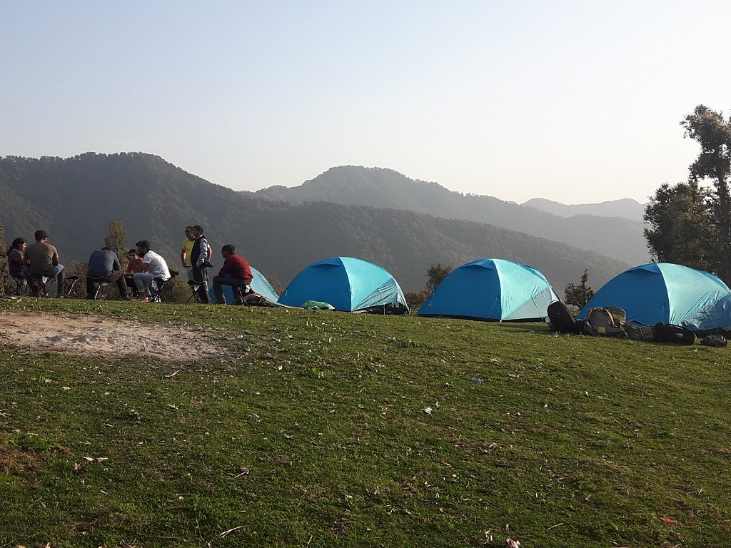 Nag Tibba Trek Campsite