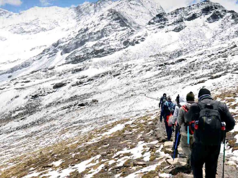 Ronit scaddle trek via roopkund trek