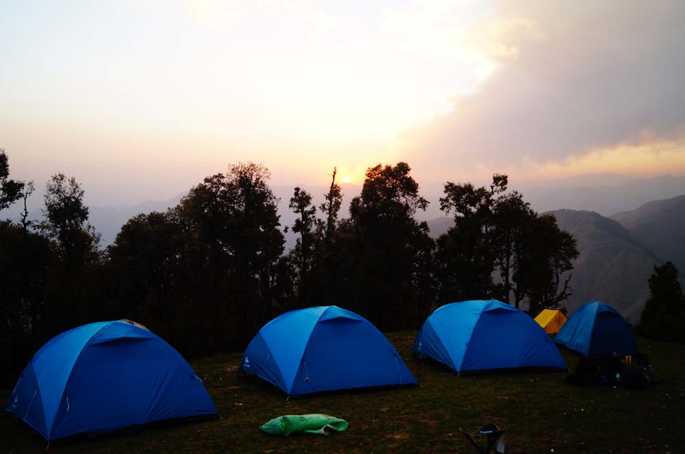 Nag Tibba Base Camp Tents