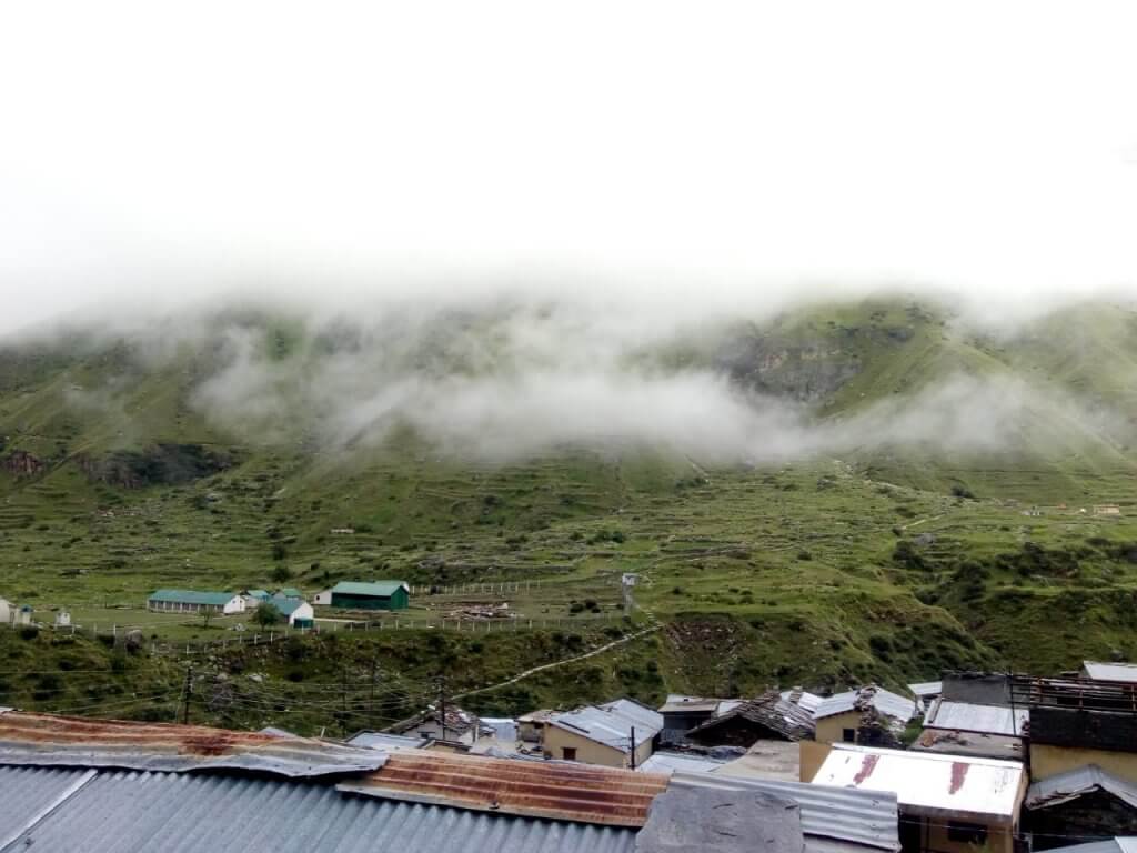 itbp check post near mana village