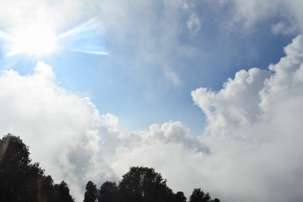 beautiful vew on nag tibba trek