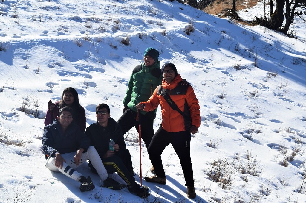 nag tibba snow trek