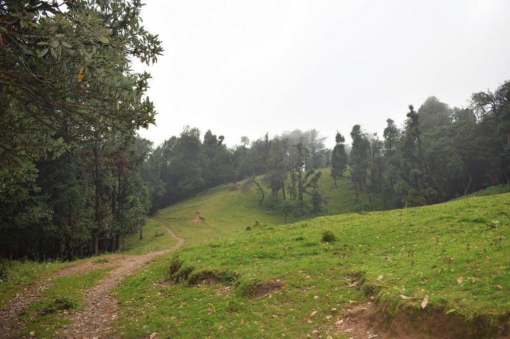 Route of nag tibba trek