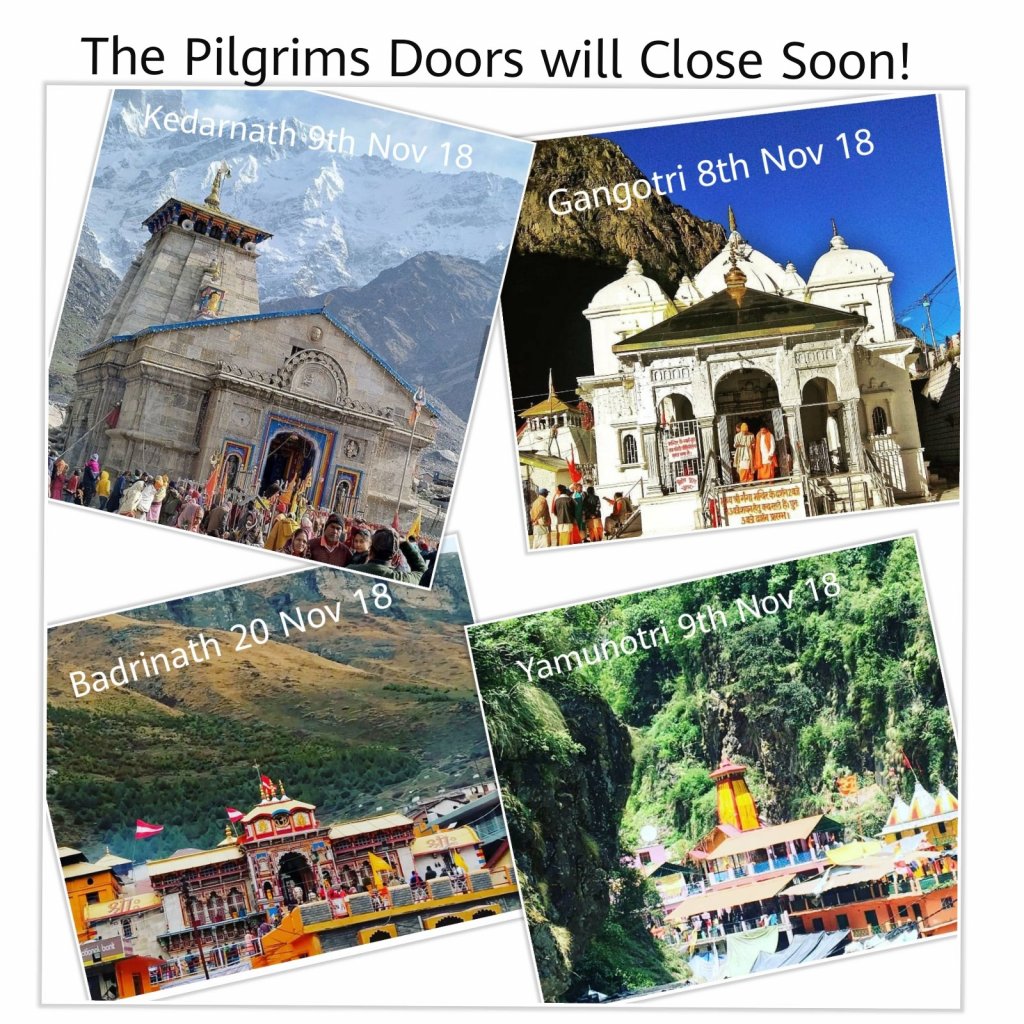 char dham closing date 2018