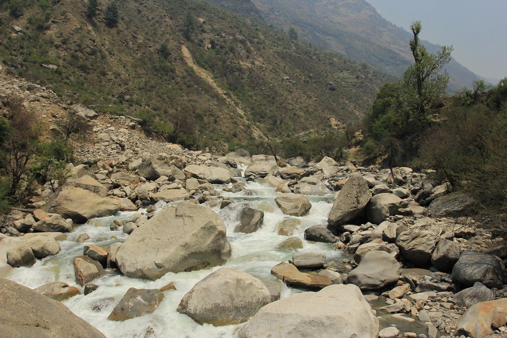 Thamsa River at har ki dun trek