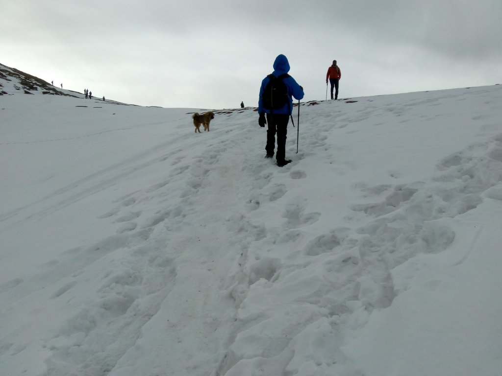 Trek to kedarkantha base camp to summit