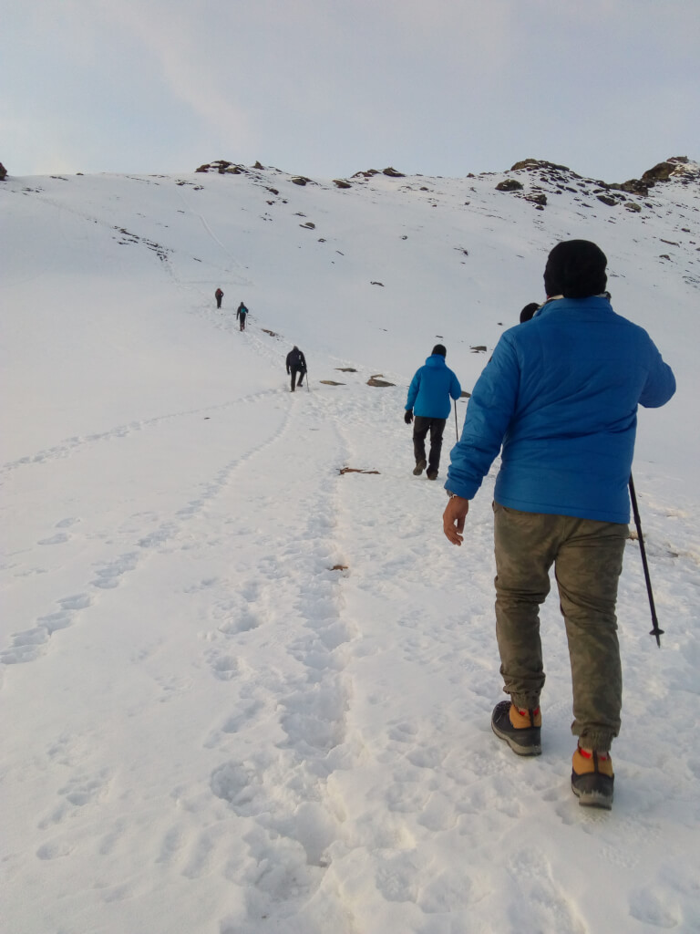 Trek to kedarkantha