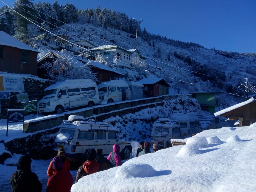 Base camp sankri (Kedarkantha trek and Har ki dun Trek