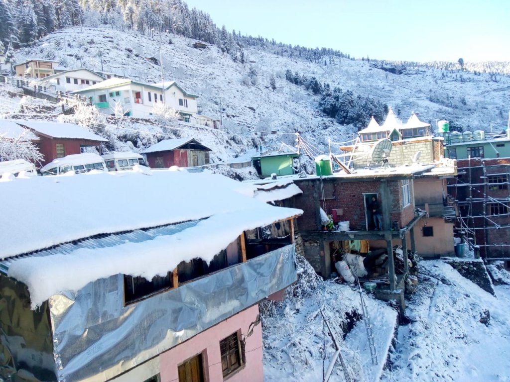 Sankri village ( Kedarkantha trek har ki dun trek Base camp)