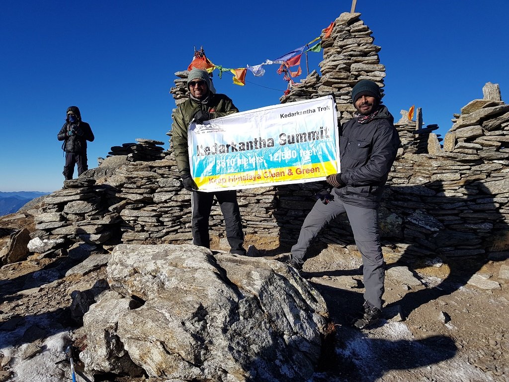 kedarkantha summit point