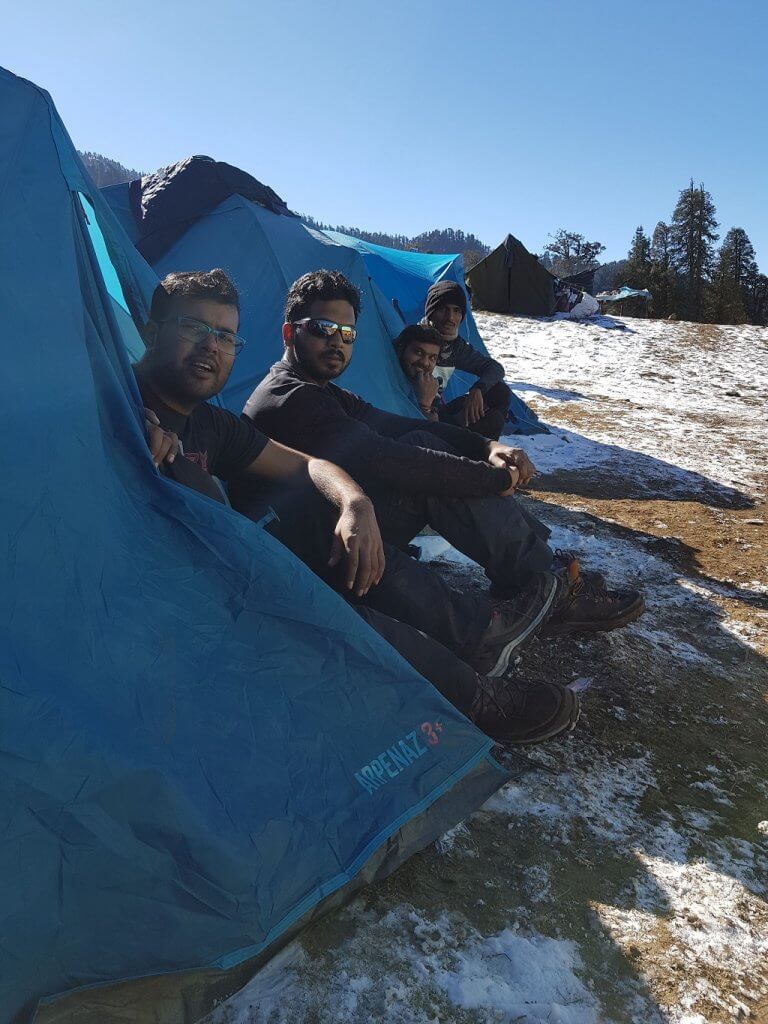 kedarkantha trek kk base camp