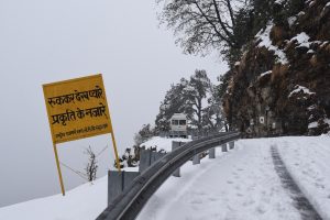 Utttarakhand Trip Trek:  snow at chopta