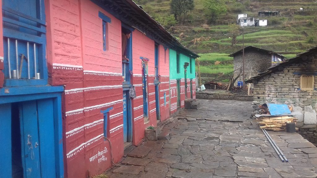 Khati Village Last Inhabited Village On Pindari Glacier Trek