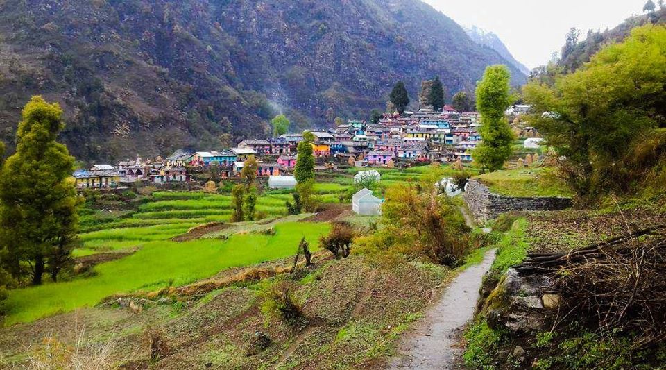 Khati Village Last Inhabited Village On Pindari Glacier Trek