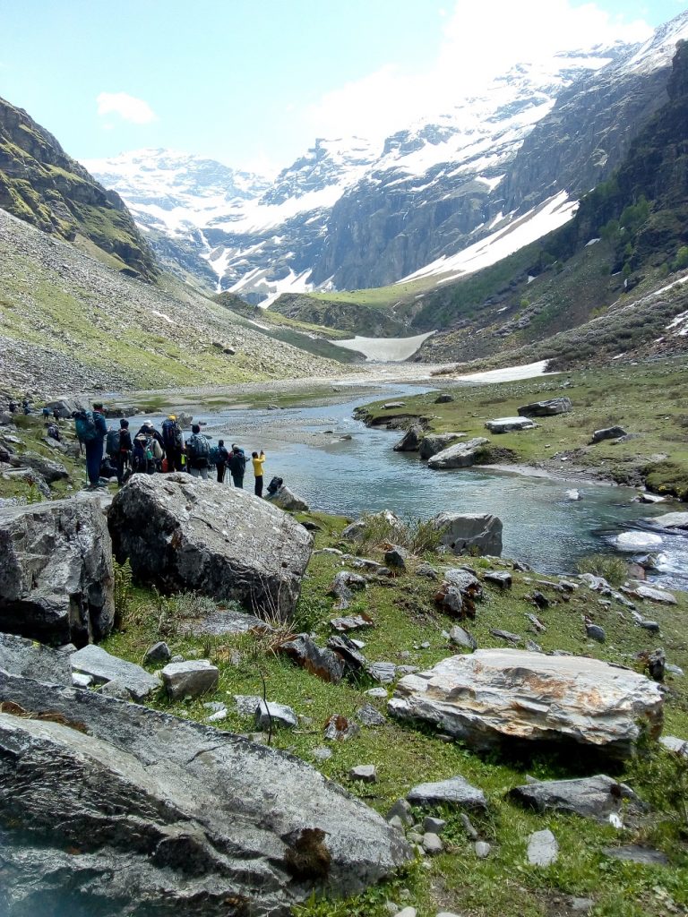 river view on rupin pass