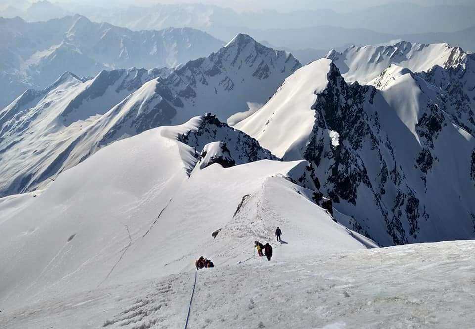 snow mountains