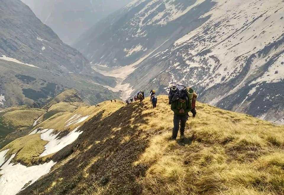 sunderdunga trek view