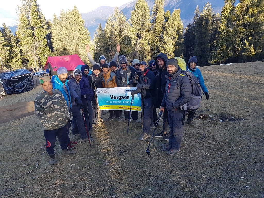 Kedarkantha trek itineary 